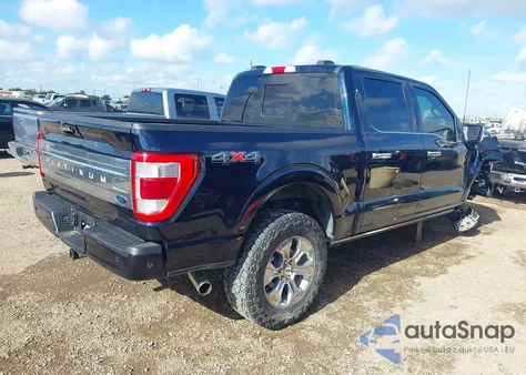 2022 Ford F-150 Platinum from USA, damaged, VIN 1FTFW1E55NFB94175